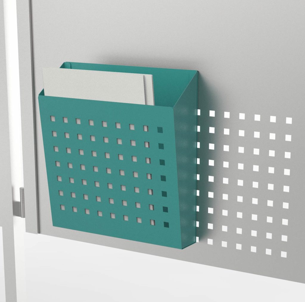 Accesorios biombos - carpetero