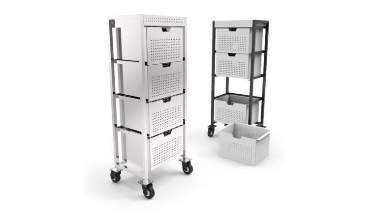 Carro porta-canastos