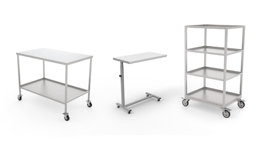 Mesas para hospitales